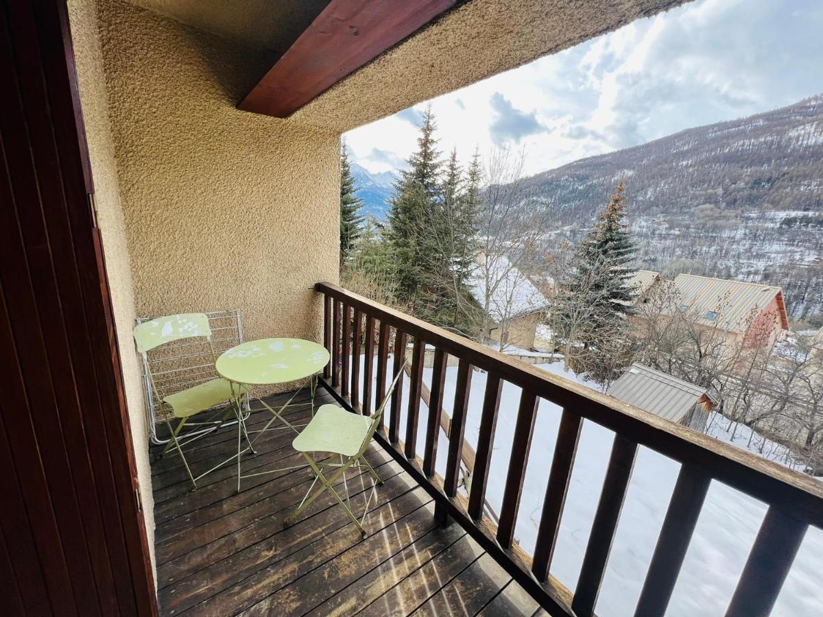 Studio Montagne - Plein Soleil Et Terrasse Бриансон Экстерьер фото